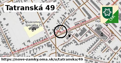 Tatranská 49, Nové Zámky