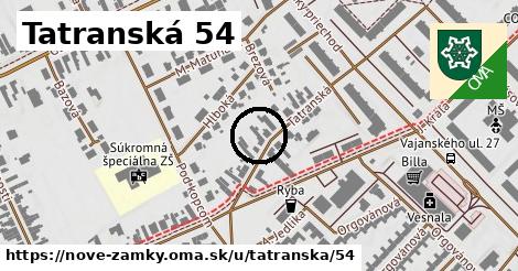Tatranská 54, Nové Zámky