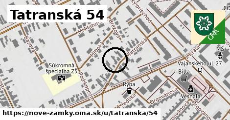 Tatranská 54, Nové Zámky