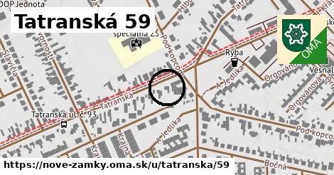 Tatranská 59, Nové Zámky