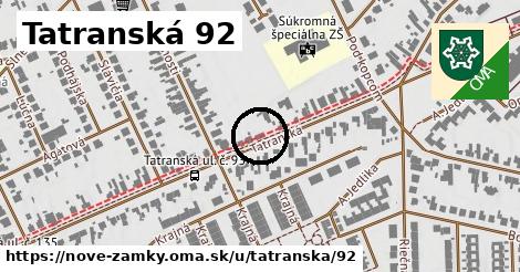 Tatranská 92, Nové Zámky