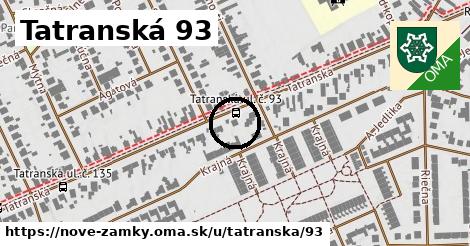 Tatranská 93, Nové Zámky