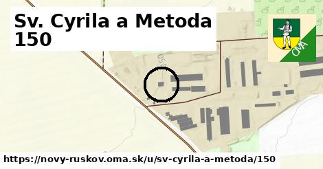 Sv. Cyrila a Metoda 150, Nový Ruskov