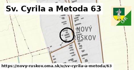 Sv. Cyrila a Metoda 63, Nový Ruskov