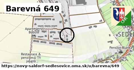 Barevná 649, Nový Šaldorf-Sedlešovice