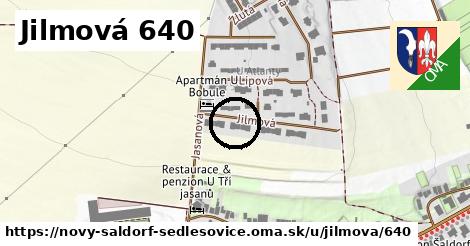 Jilmová 640, Nový Šaldorf-Sedlešovice