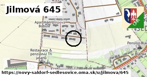 Jilmová 645, Nový Šaldorf-Sedlešovice