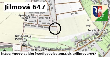 Jilmová 647, Nový Šaldorf-Sedlešovice