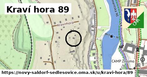 Kraví hora 89, Nový Šaldorf-Sedlešovice