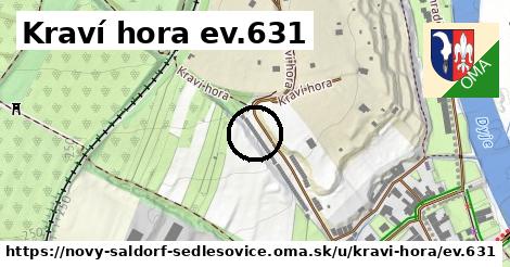 Kraví hora ev.631, Nový Šaldorf-Sedlešovice