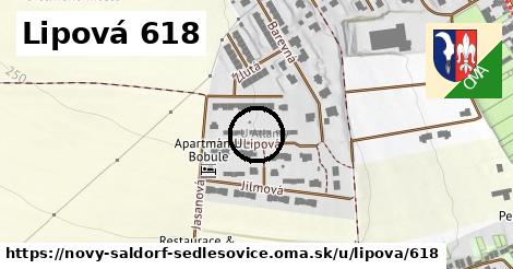 Lipová 618, Nový Šaldorf-Sedlešovice