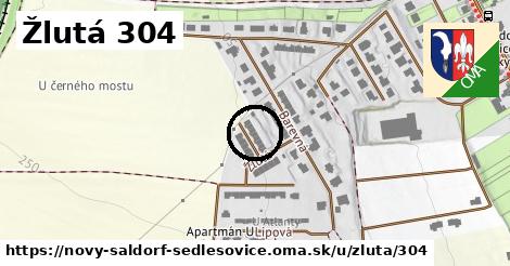 Žlutá 304, Nový Šaldorf-Sedlešovice