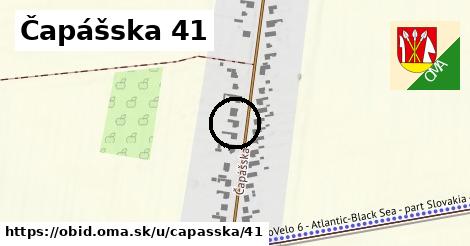 Čapášska 41, Obid