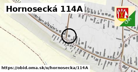 Hornosecká 114A, Obid