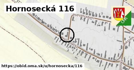 Hornosecká 116, Obid