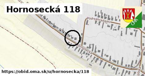 Hornosecká 118, Obid