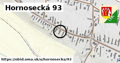 Hornosecká 93, Obid