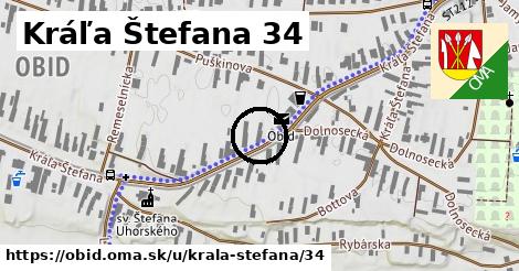 Kráľa Štefana 34, Obid