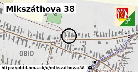 Mikszáthova 38, Obid