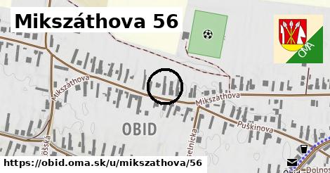 Mikszáthova 56, Obid