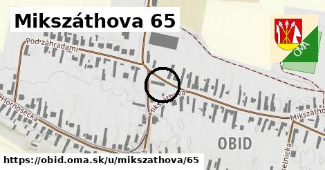Mikszáthova 65, Obid