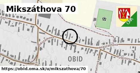 Mikszáthova 70, Obid