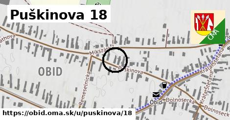 Puškinova 18, Obid