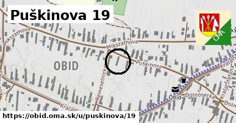 Puškinova 19, Obid