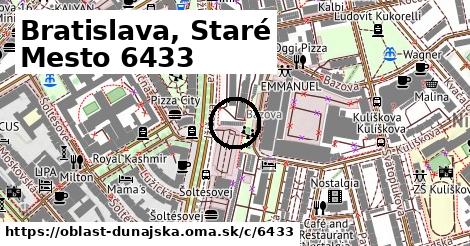 Bratislava, Staré Mesto <span class="supisne">6433</span>