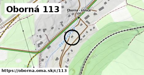Oborná <span class="supisne">113</span>