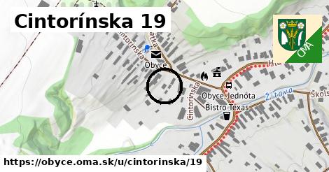 Cintorínska 19, Obyce