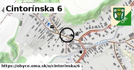 Cintorínska 6, Obyce