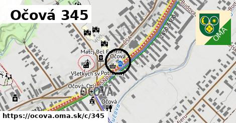 Očová <span class="supisne">345</span>