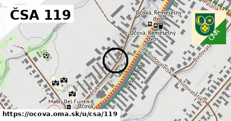 ČSA 119, Očová