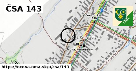 ČSA 143, Očová