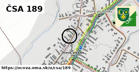 ČSA 189, Očová