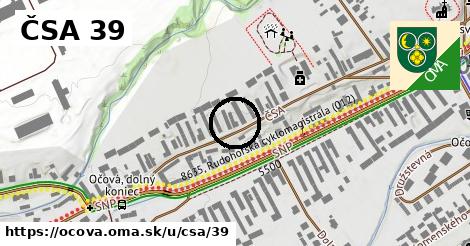 ČSA 39, Očová