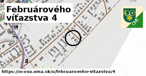 Februárového víťazstva 4, Očová