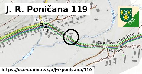 J. R. Poničana 119, Očová