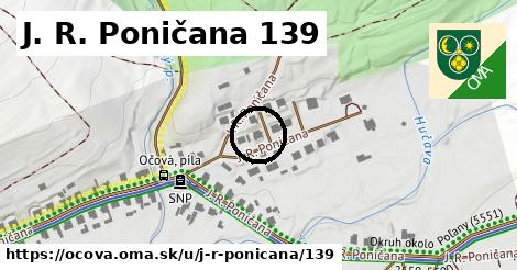 J. R. Poničana 139, Očová