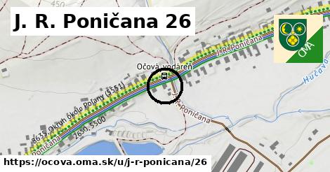 J. R. Poničana 26, Očová