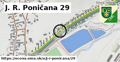 J. R. Poničana 29, Očová