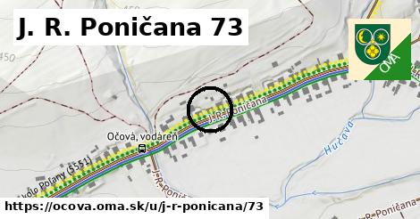 J. R. Poničana 73, Očová