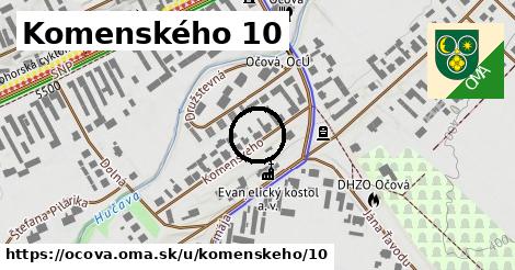 Komenského 10, Očová