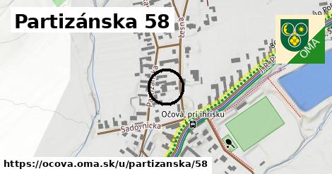 Partizánska 58, Očová