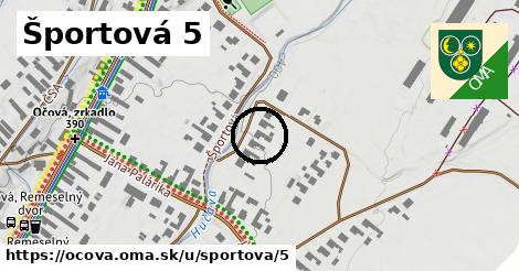 Športová 5, Očová