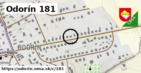 Odorín <span class="supisne">181</span>