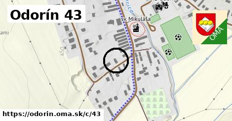 Odorín <span class="supisne">43</span>