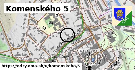 Komenského 5, Odry