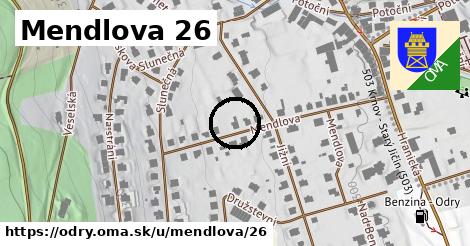 Mendlova 26, Odry